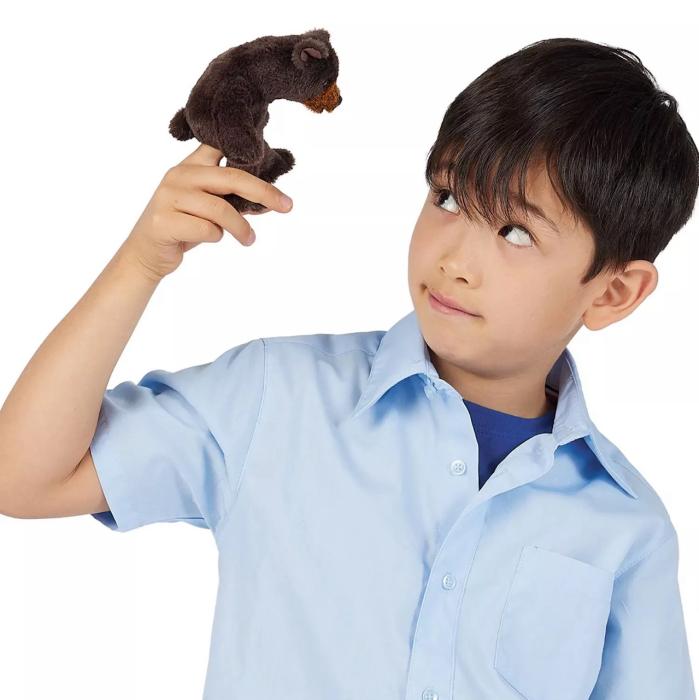 Folkmanis Fingerpuppe Mini sitzender Bär - Mini Bear - 8016